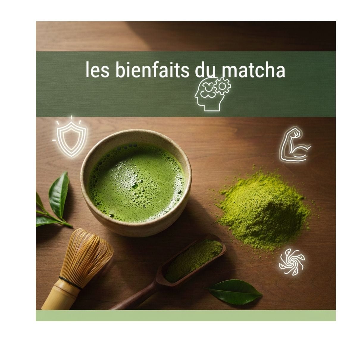 Matcha : Les 7 Bienfaits Prouvés pour votre Énergie, votre Concentration et votre Santé - Meyshaa