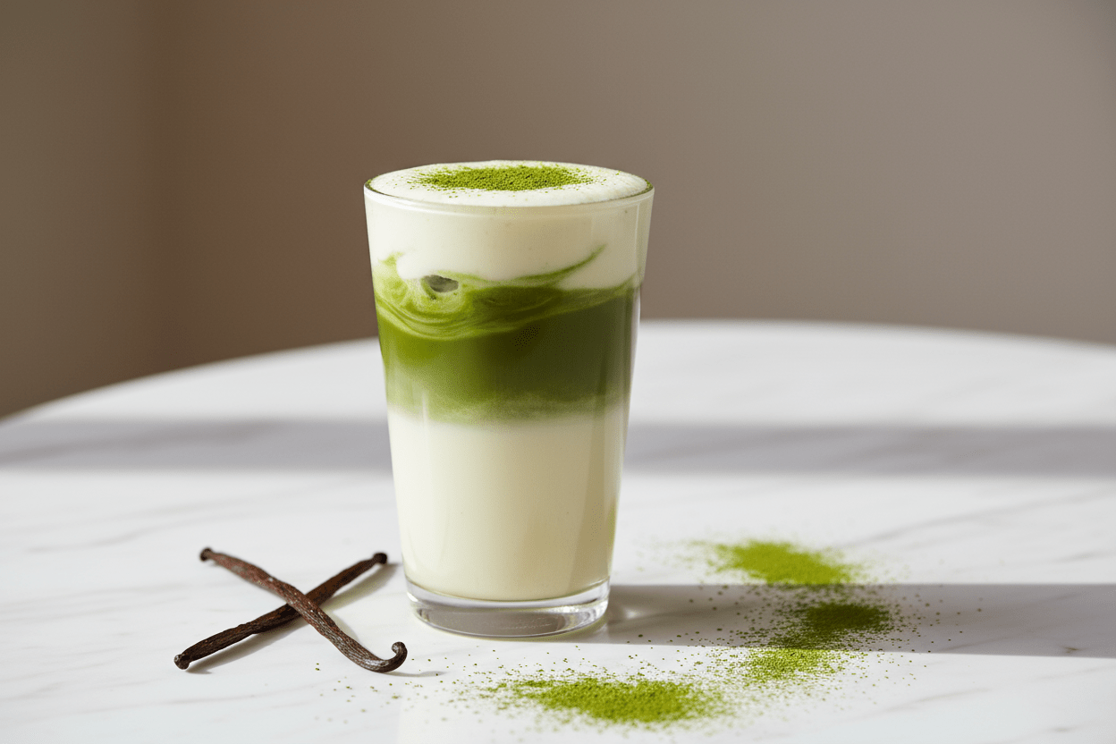 Matcha vanille de chez Meyshaa - Meyshaa