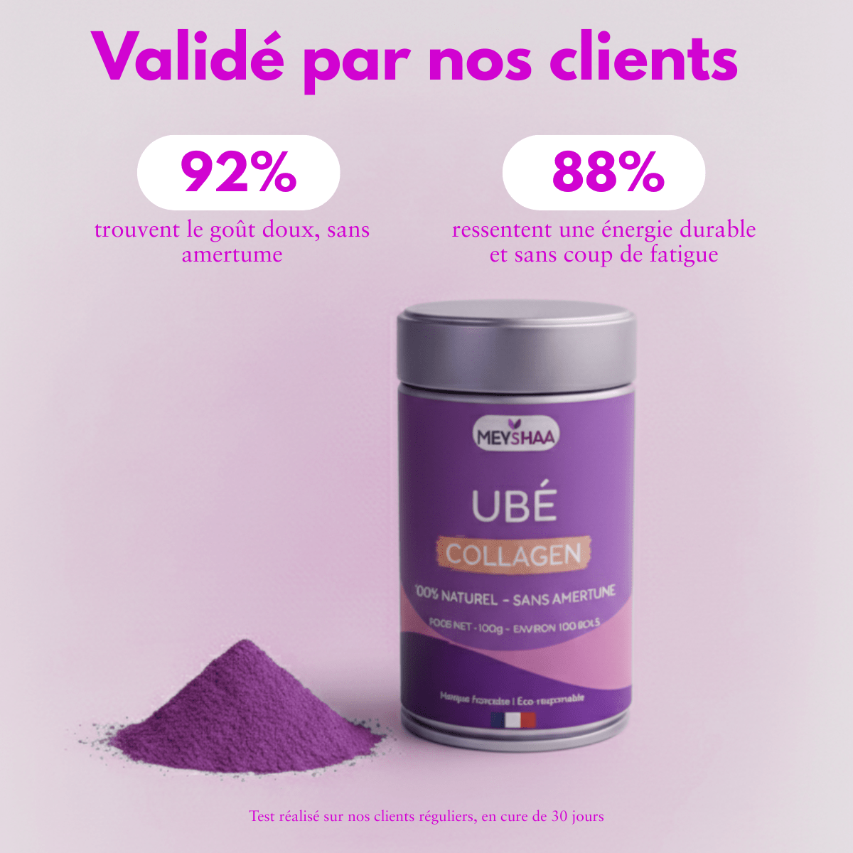 Ubé Collagen Bio - 100g - Meyshaa