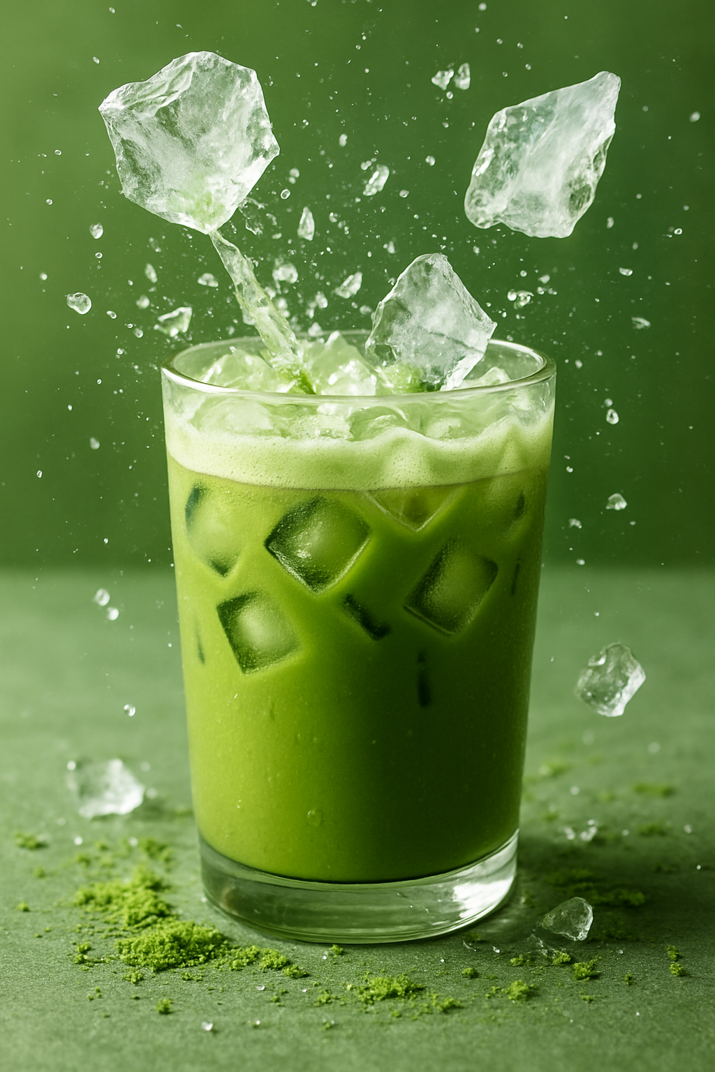 ☀️ Matcha Latte Glacé : la boisson verte ultime pour l’été
