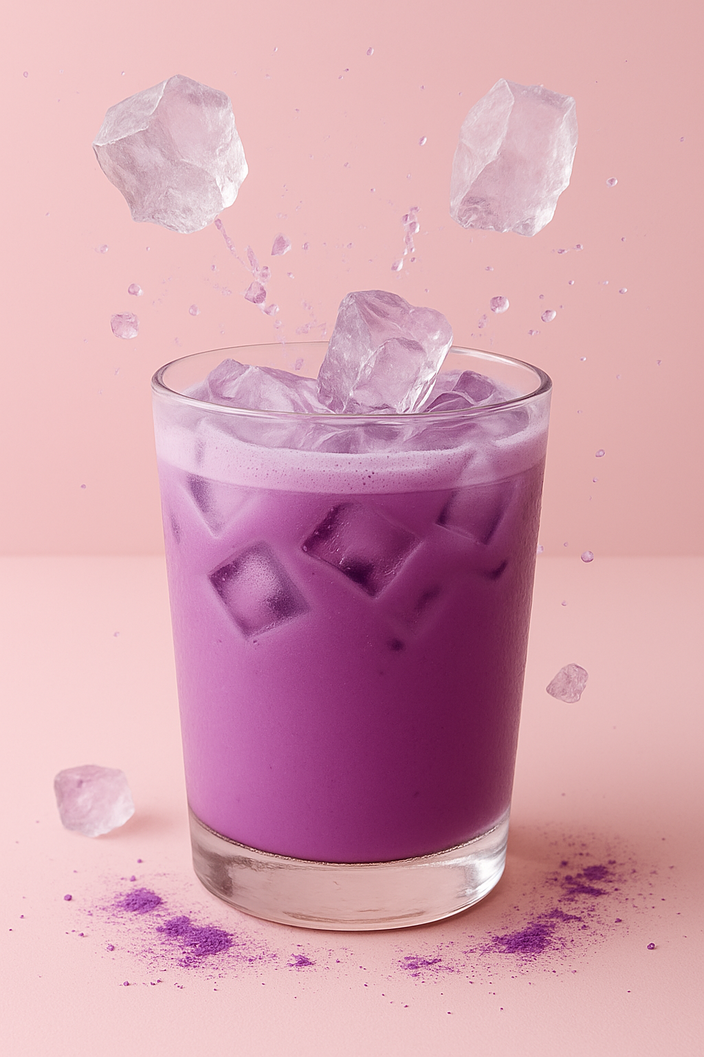 💜 Ube Latte Glacé : le violet magique de l’été
