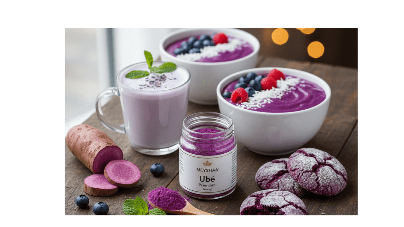La Magie Violette de l'UBÉ : 5 Recettes Tendance et Bienfaits Santé Inattendus - Meyshaa