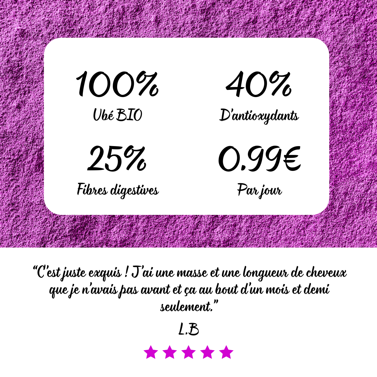 Ubé Collagen Bio - 100g